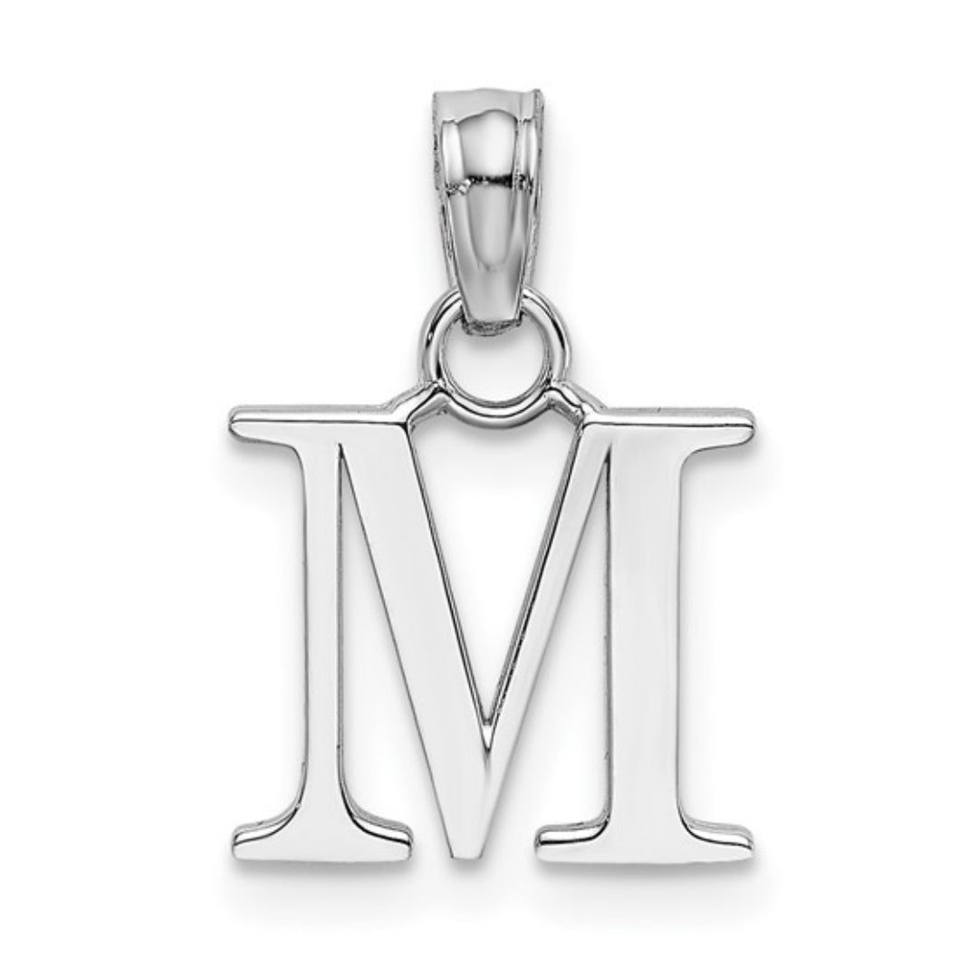 10K GOLD PERSONALIZED FONT - INITIALS PENDANT