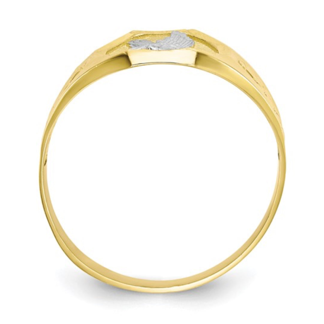 10K GOLD - MEN’S EAGLE RING