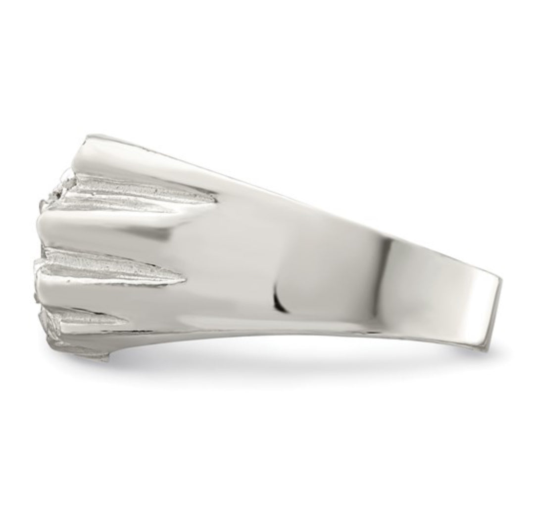 STERLING SILVER - NUGGET RING