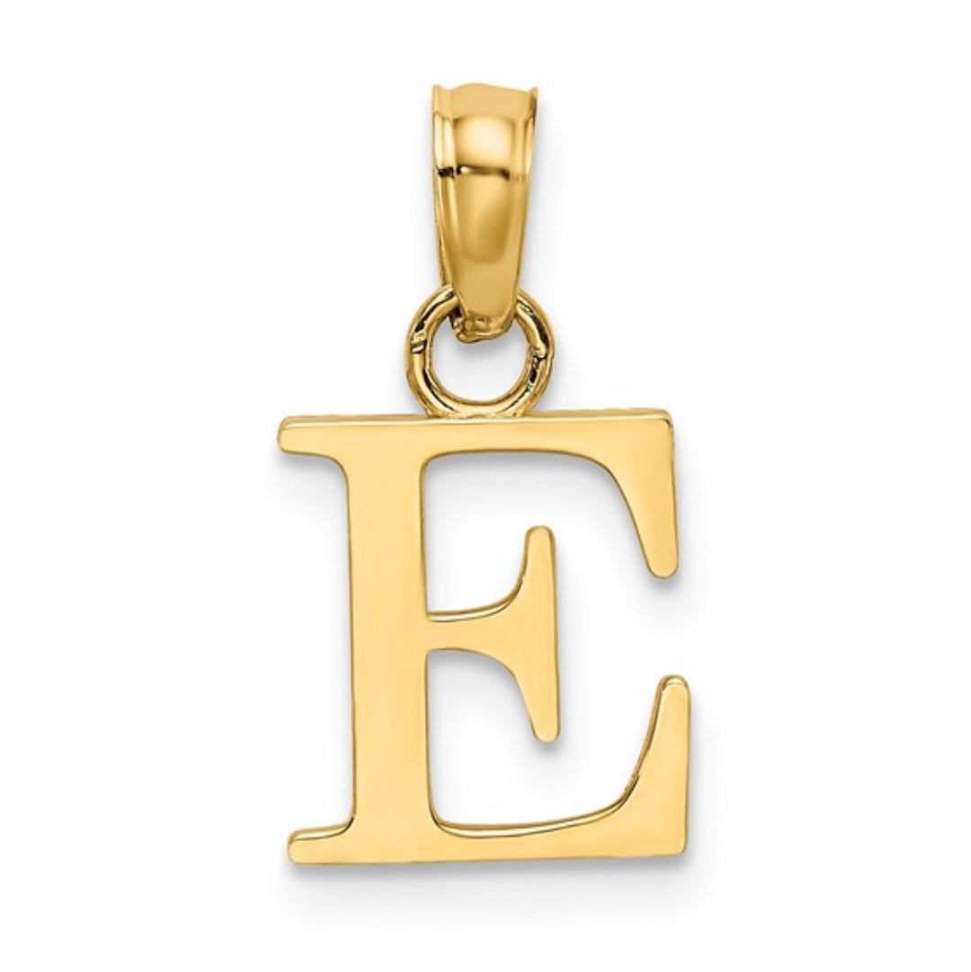 10K GOLD PERSONALIZED FONT - INITIALS PENDANT