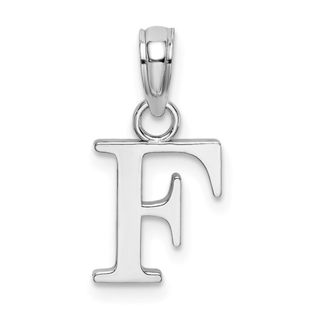 10K GOLD PERSONALIZED FONT - INITIALS PENDANT