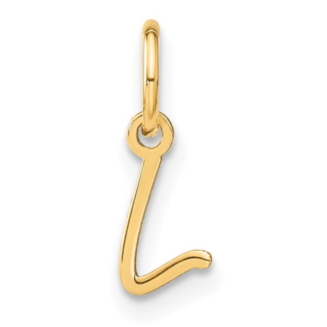 10K GOLD PERSONALIZED FONT - INITIALS PENDANT
