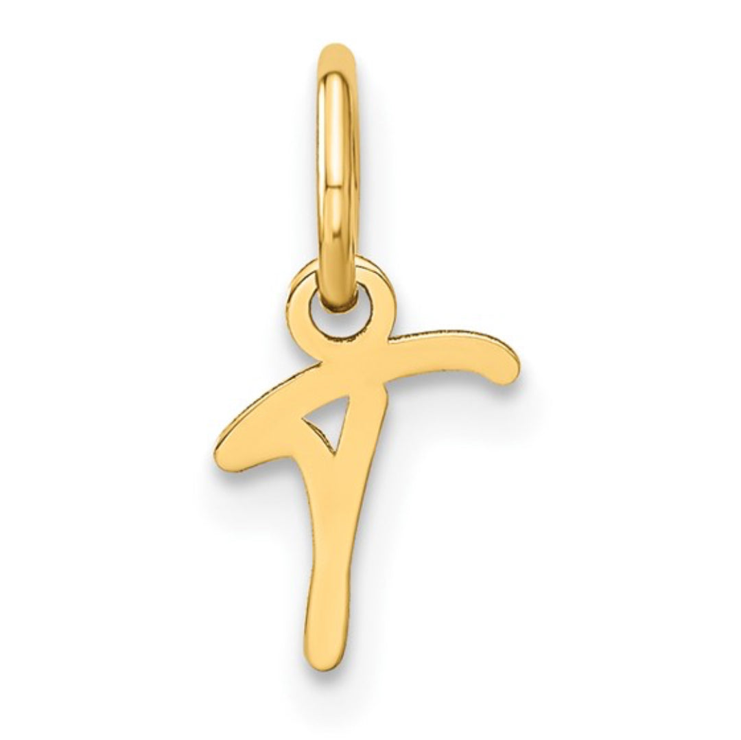 10K GOLD PERSONALIZED FONT - INITIALS PENDANT