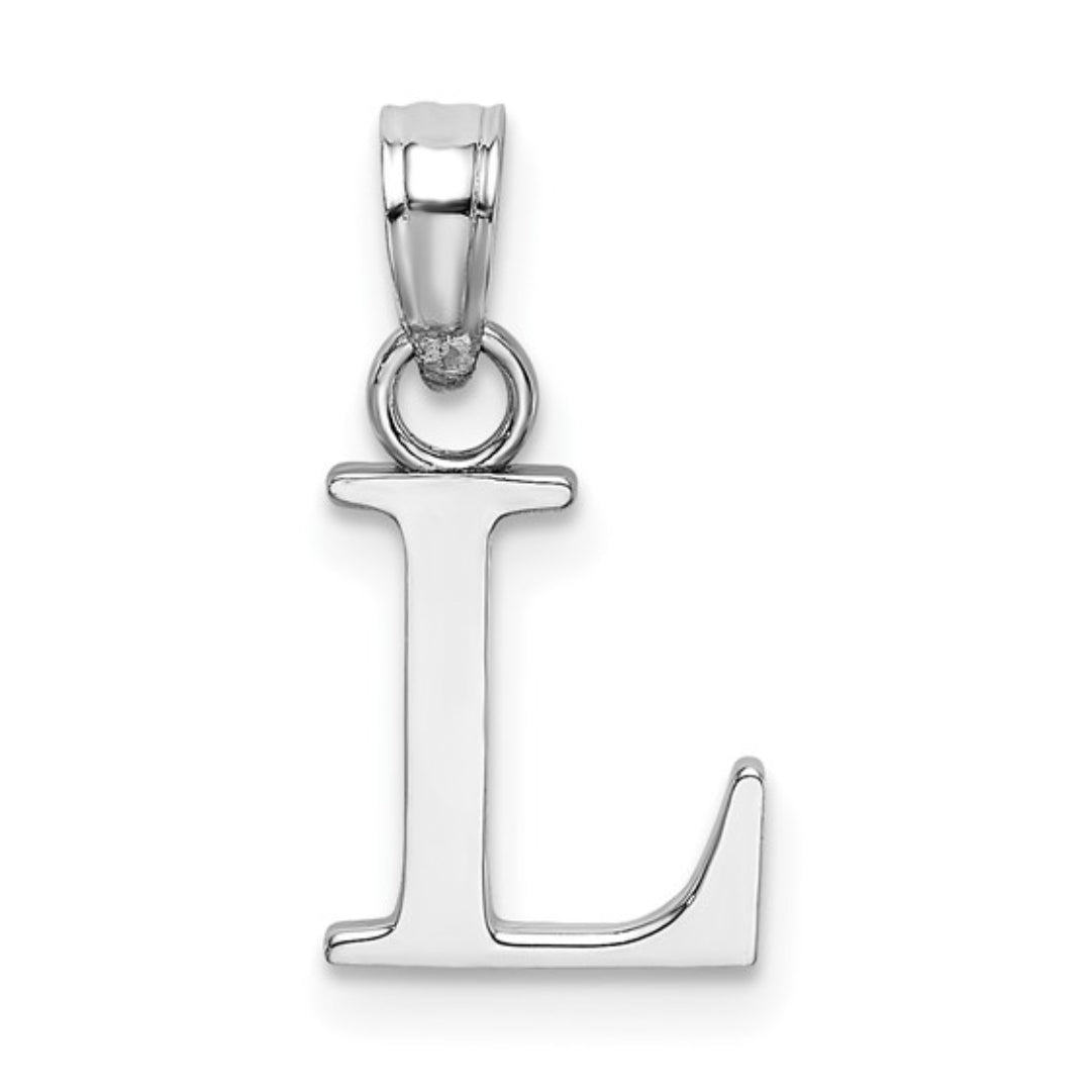 10K GOLD PERSONALIZED FONT - INITIALS PENDANT