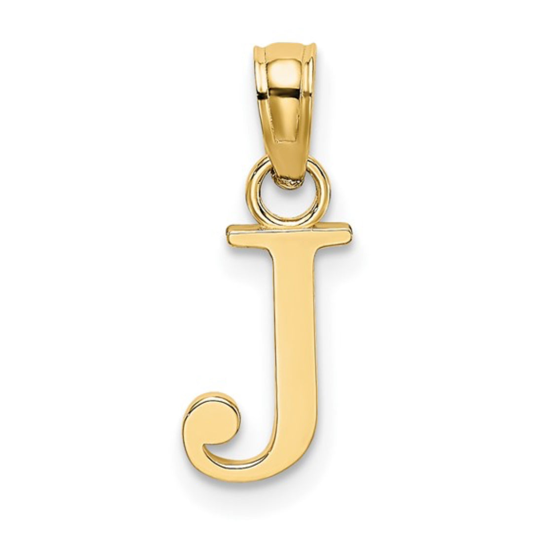 10K GOLD PERSONALIZED FONT - INITIALS PENDANT