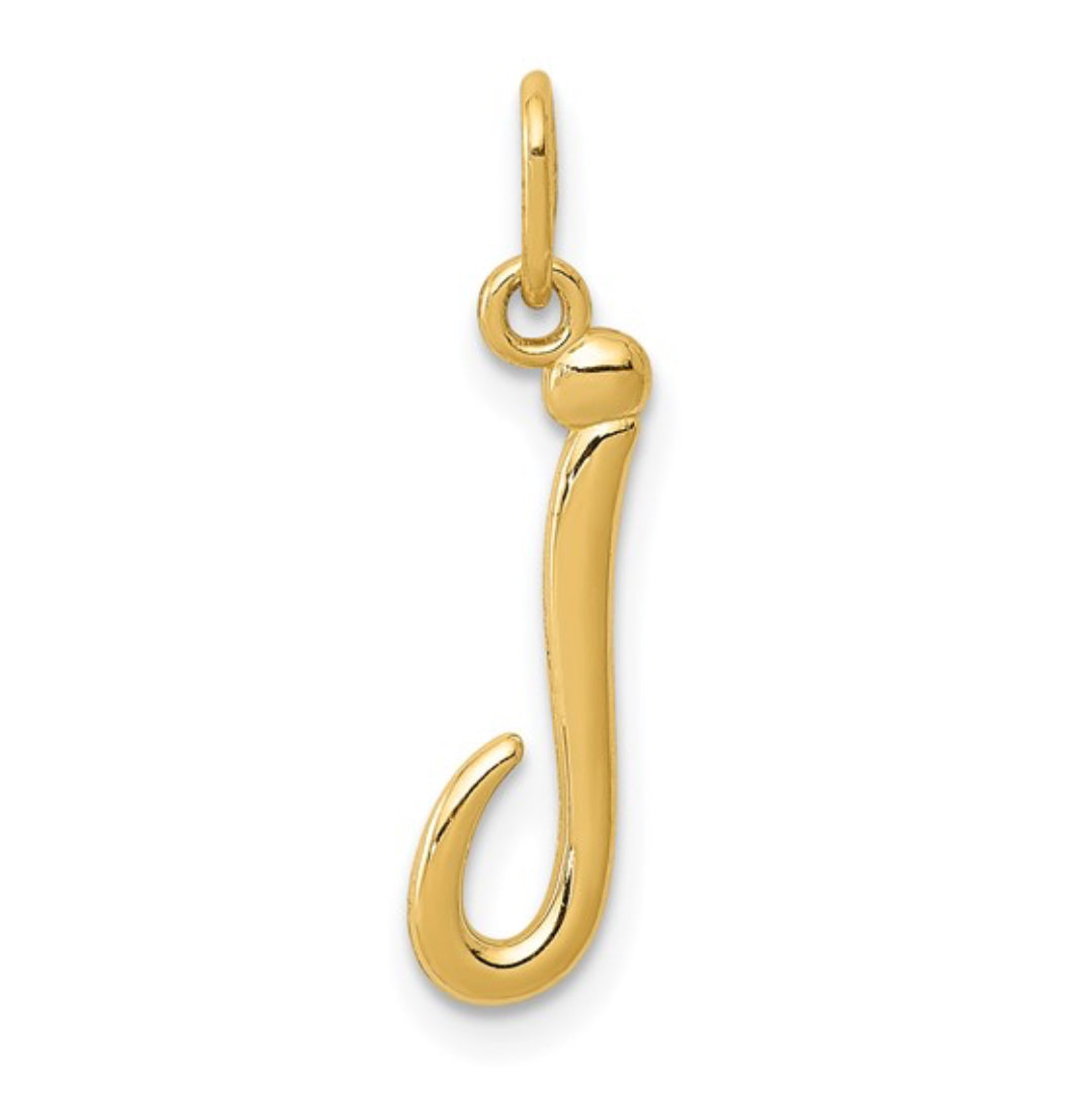 10K GOLD PERSONALIZED FONT - INITIALS PENDANT