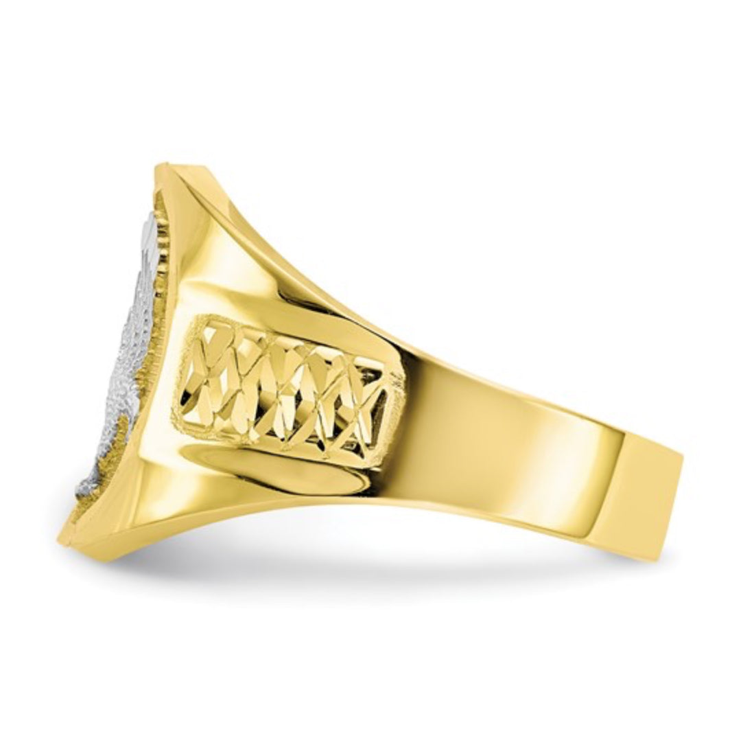 10K GOLD - MEN’S EAGLE RING