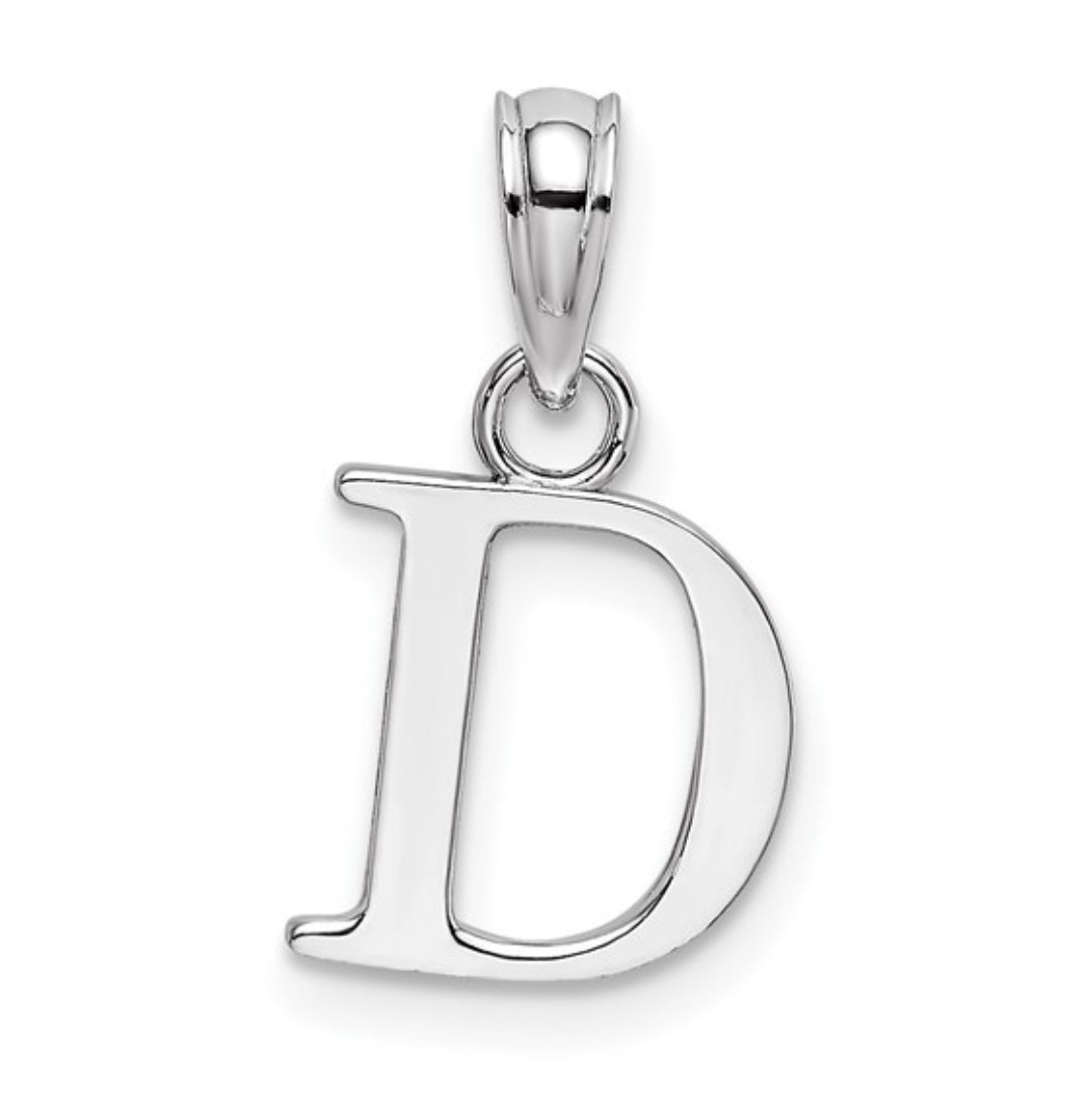 10K GOLD PERSONALIZED FONT - INITIALS PENDANT