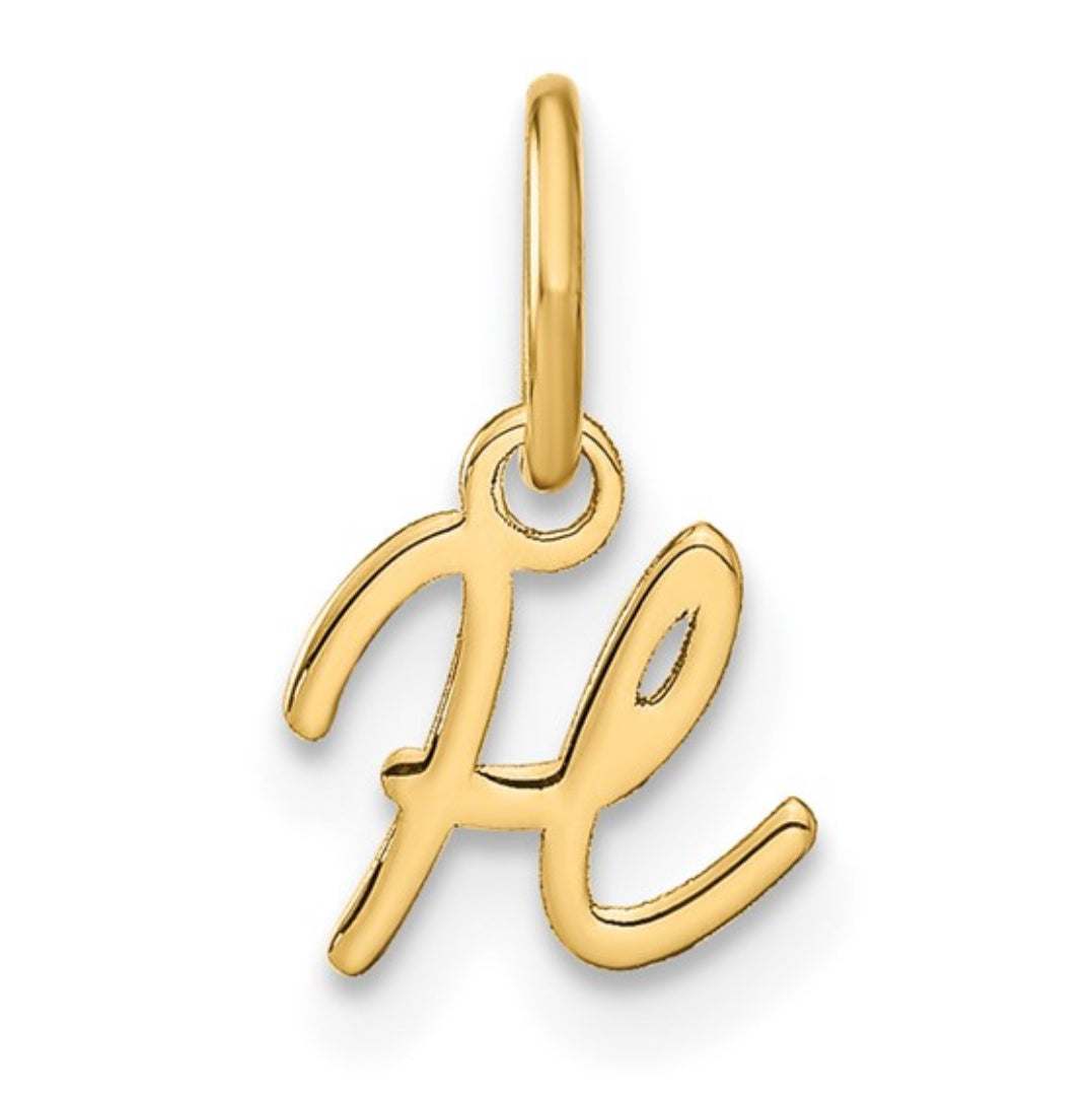 10K GOLD PERSONALIZED FONT - INITIALS PENDANT