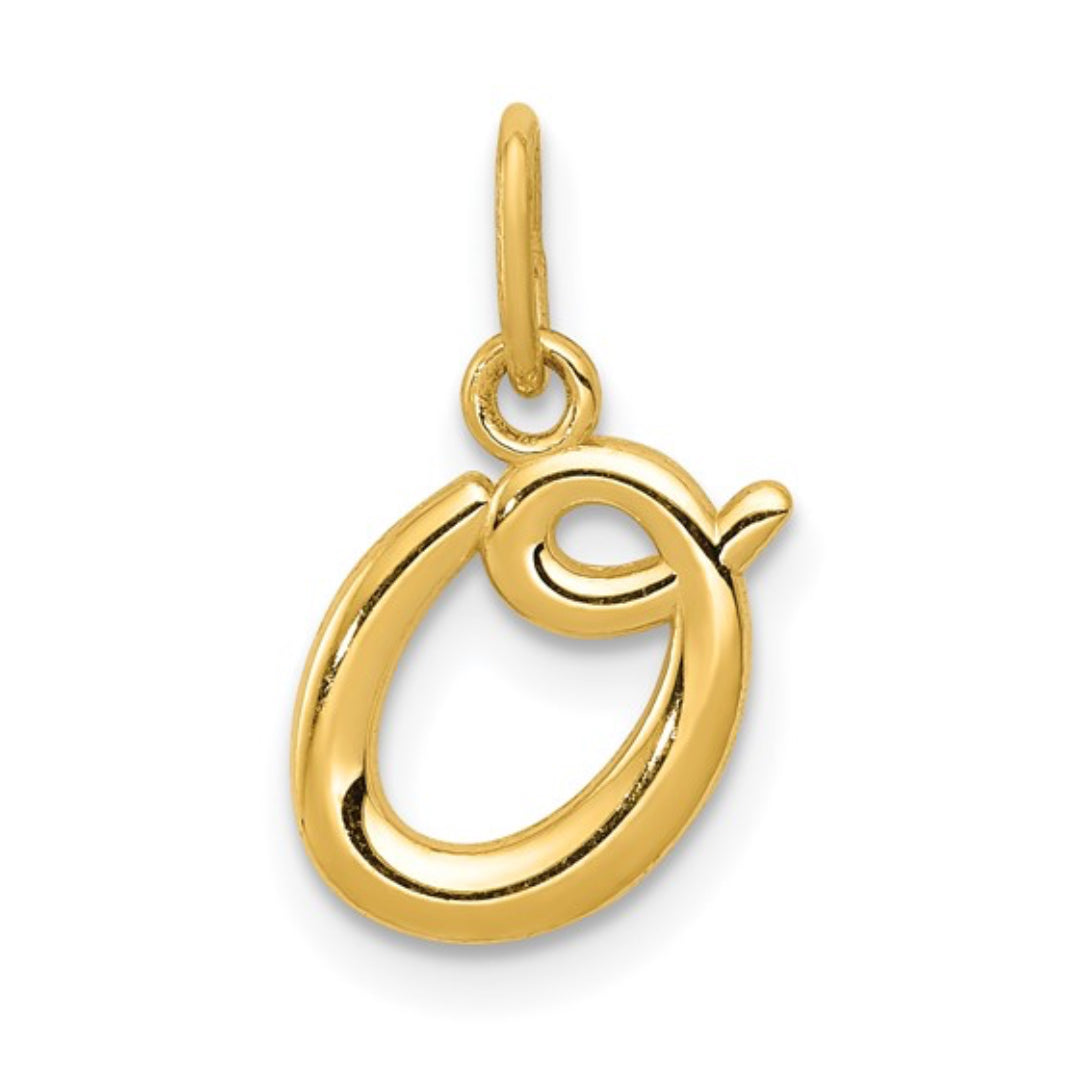 10K GOLD PERSONALIZED FONT - INITIALS PENDANT