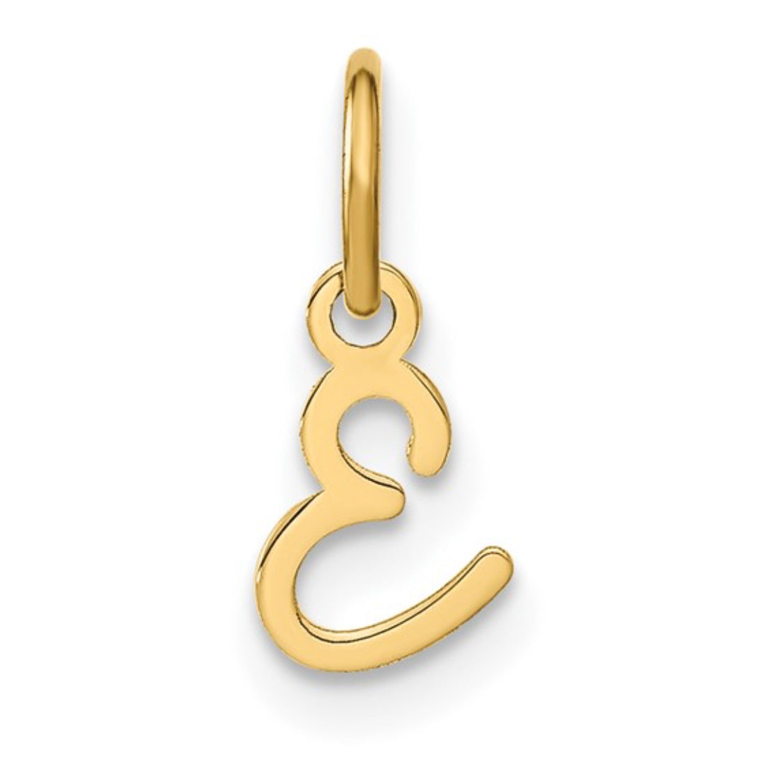10K GOLD PERSONALIZED FONT - INITIALS PENDANT