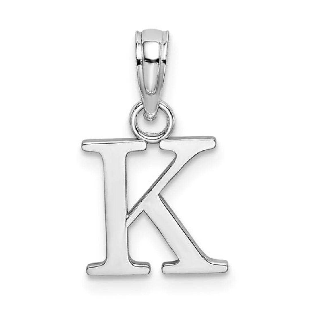 10K GOLD PERSONALIZED FONT - INITIALS PENDANT