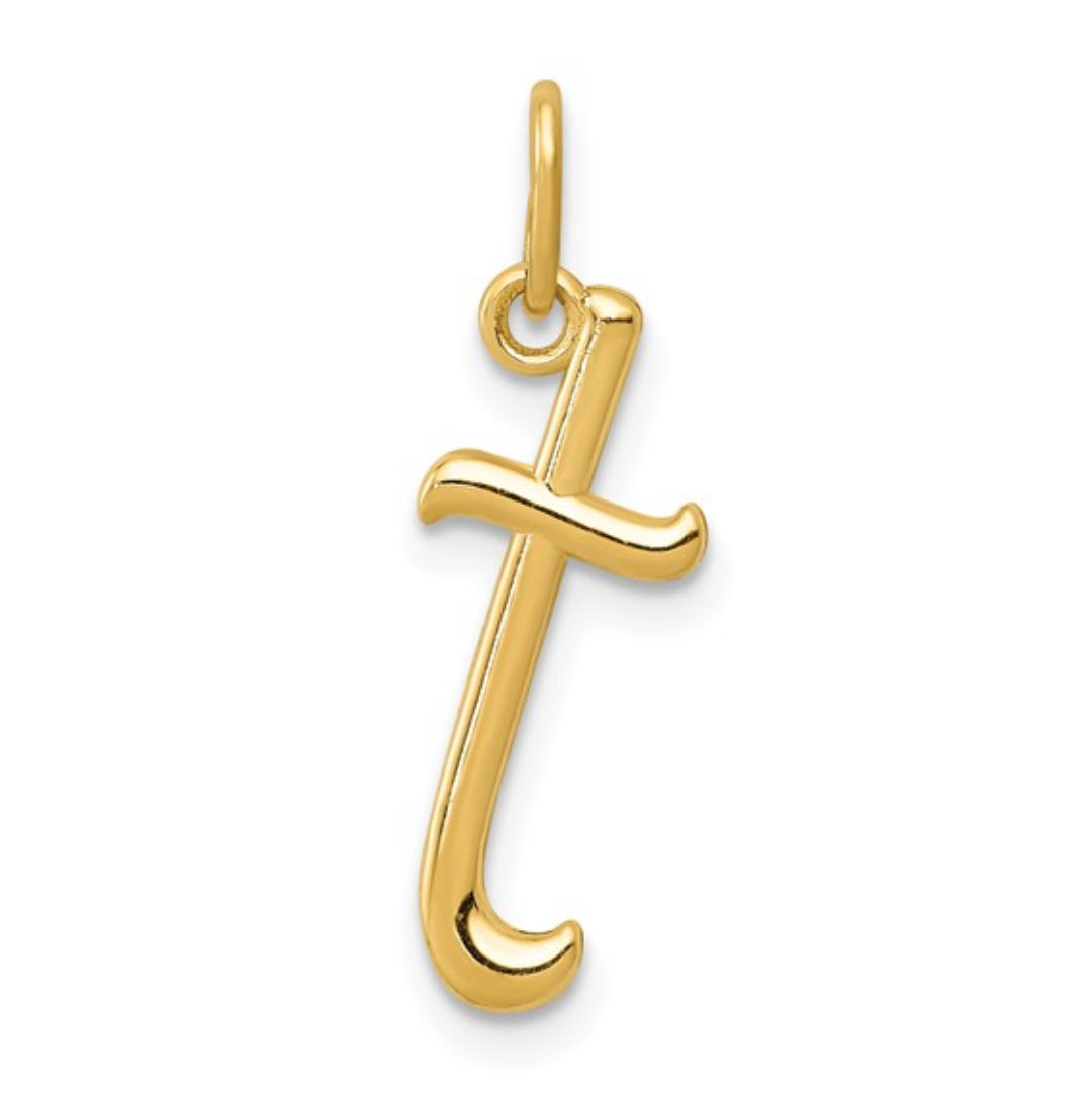 10K GOLD PERSONALIZED FONT - INITIALS PENDANT