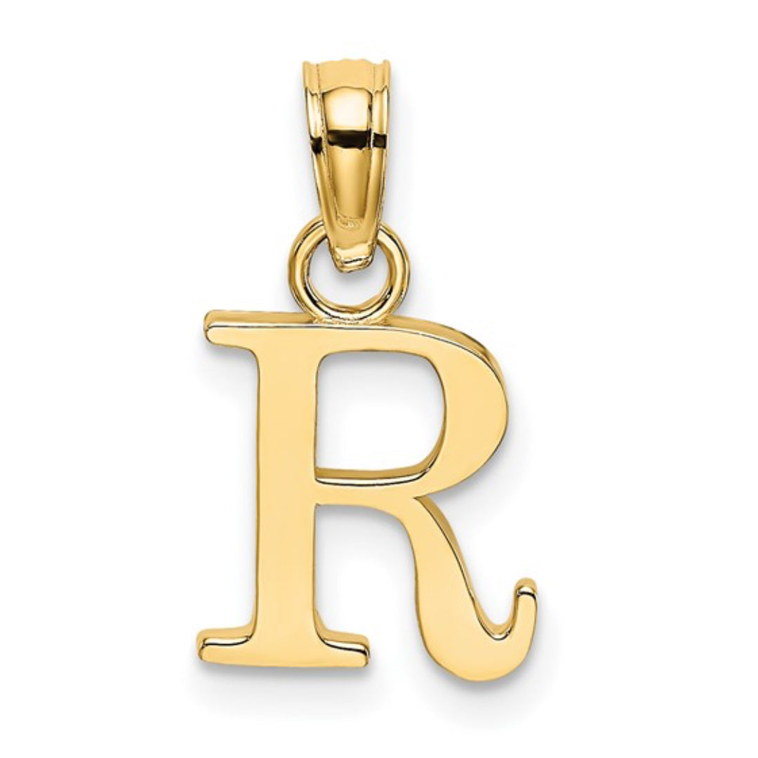 10K GOLD PERSONALIZED FONT - INITIALS PENDANT