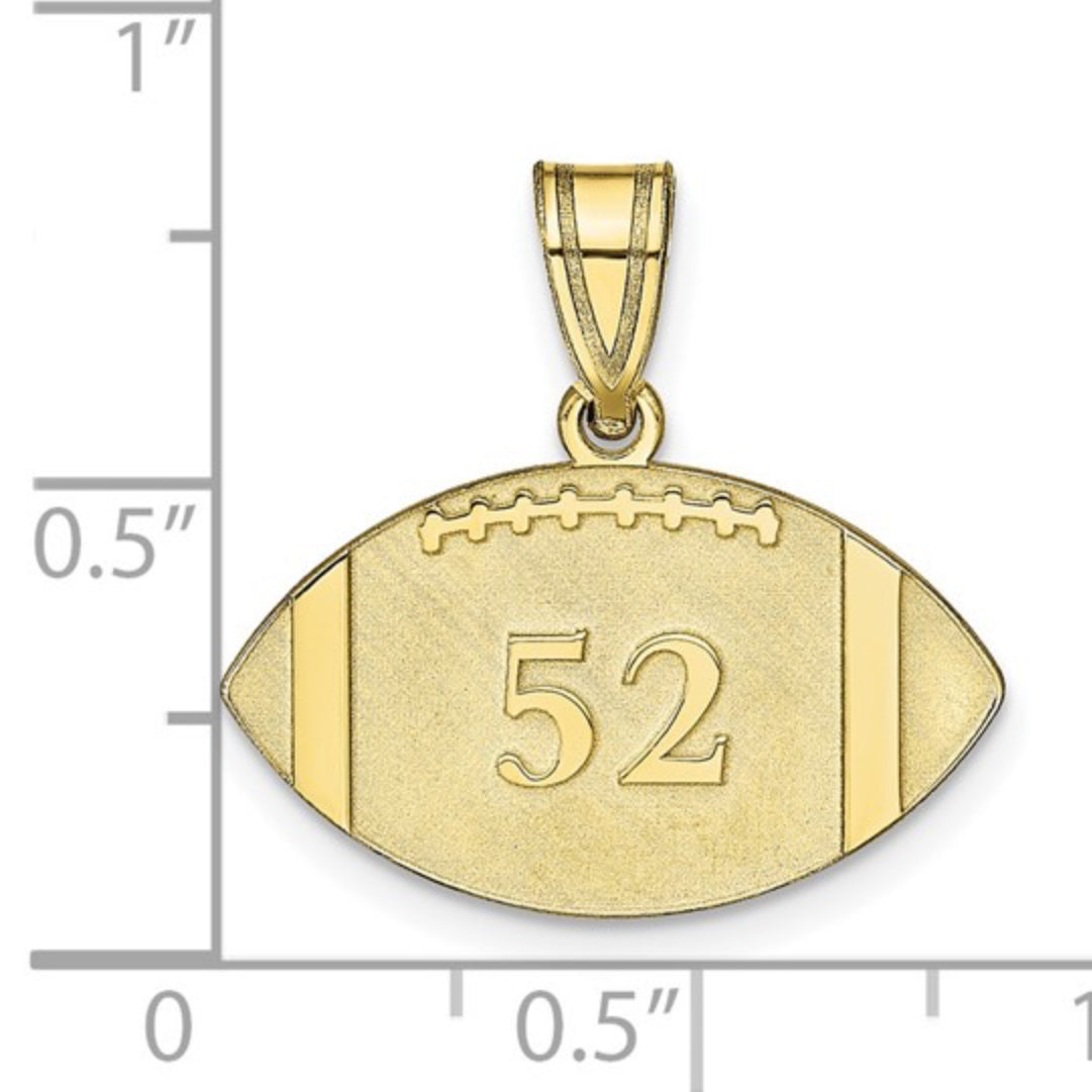 10K GOLD PERSONALIZED FONT - INITIALS PENDANT