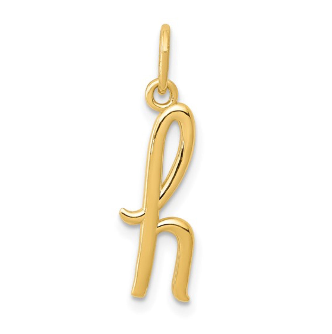 10K GOLD PERSONALIZED FONT - INITIALS PENDANT