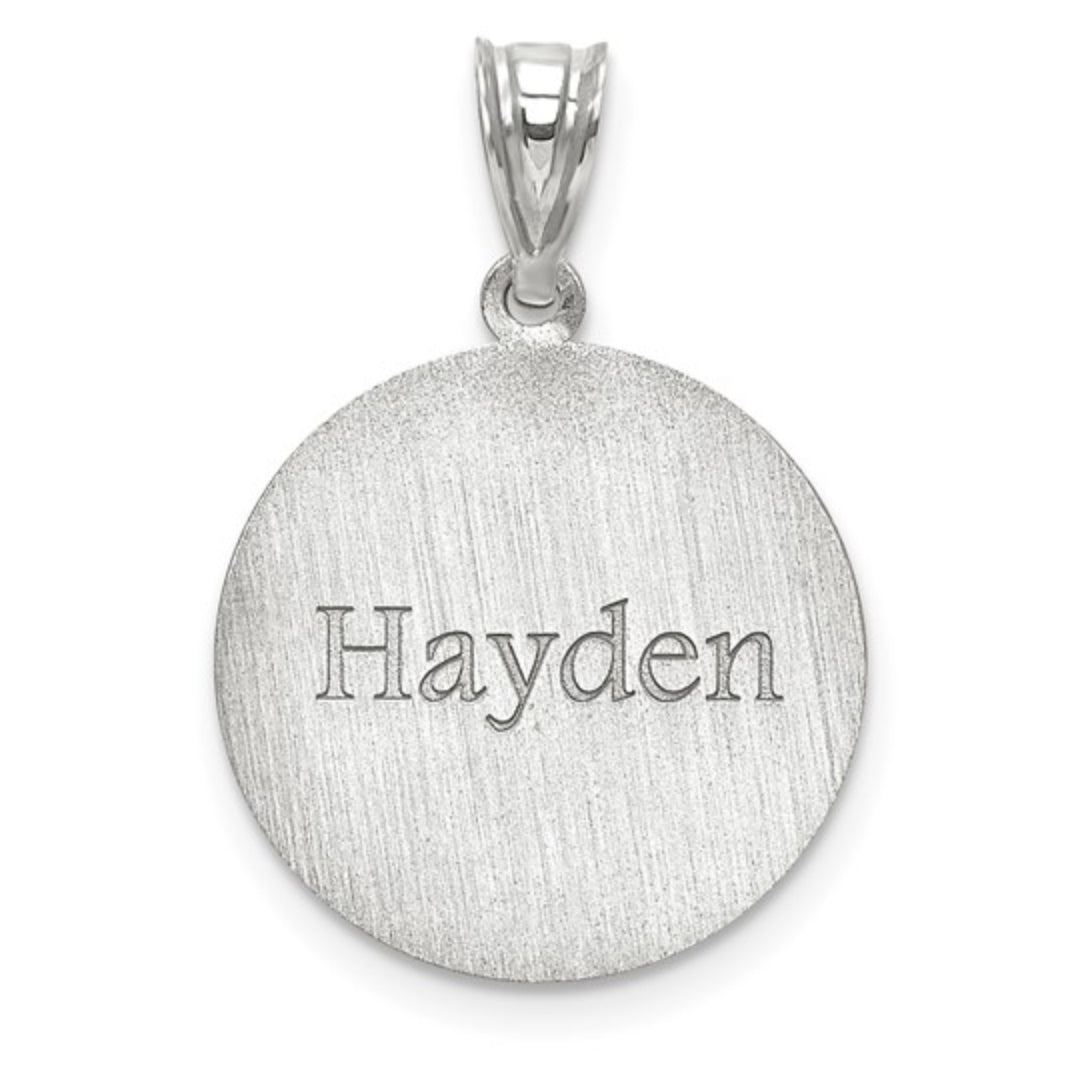 10K GOLD PERSONALIZED FONT - INITIALS PENDANT