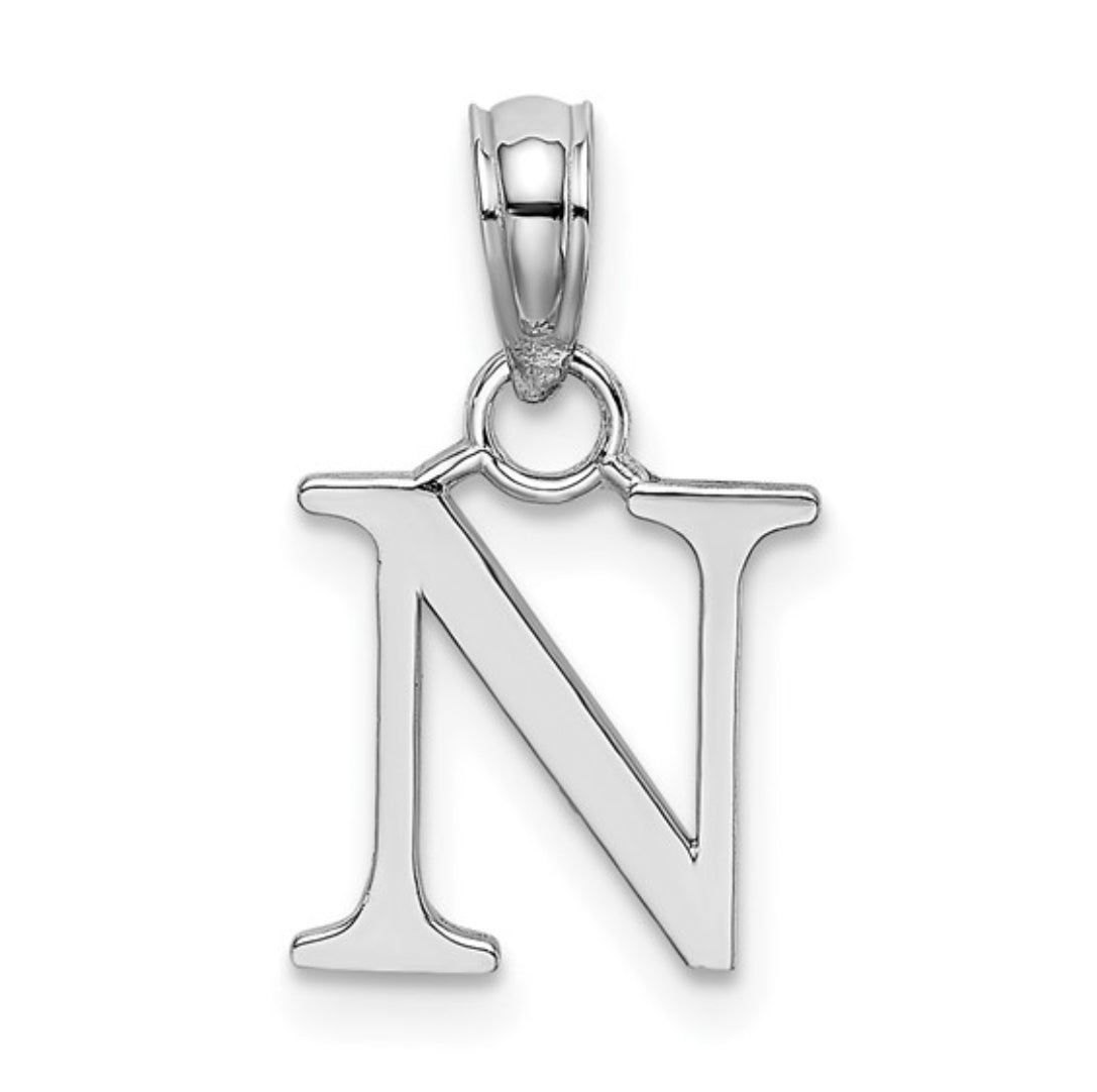 10K GOLD PERSONALIZED FONT - INITIALS PENDANT
