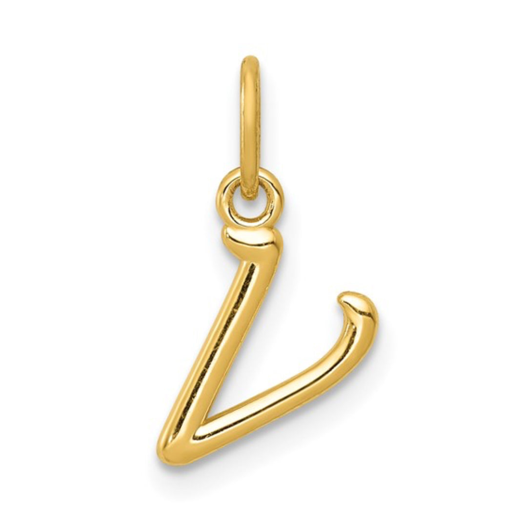 10K GOLD PERSONALIZED FONT - INITIALS PENDANT