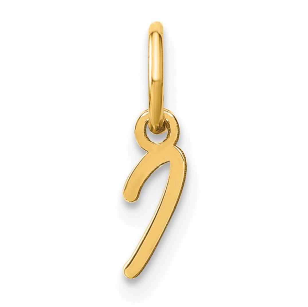 10K GOLD PERSONALIZED FONT - INITIALS PENDANT