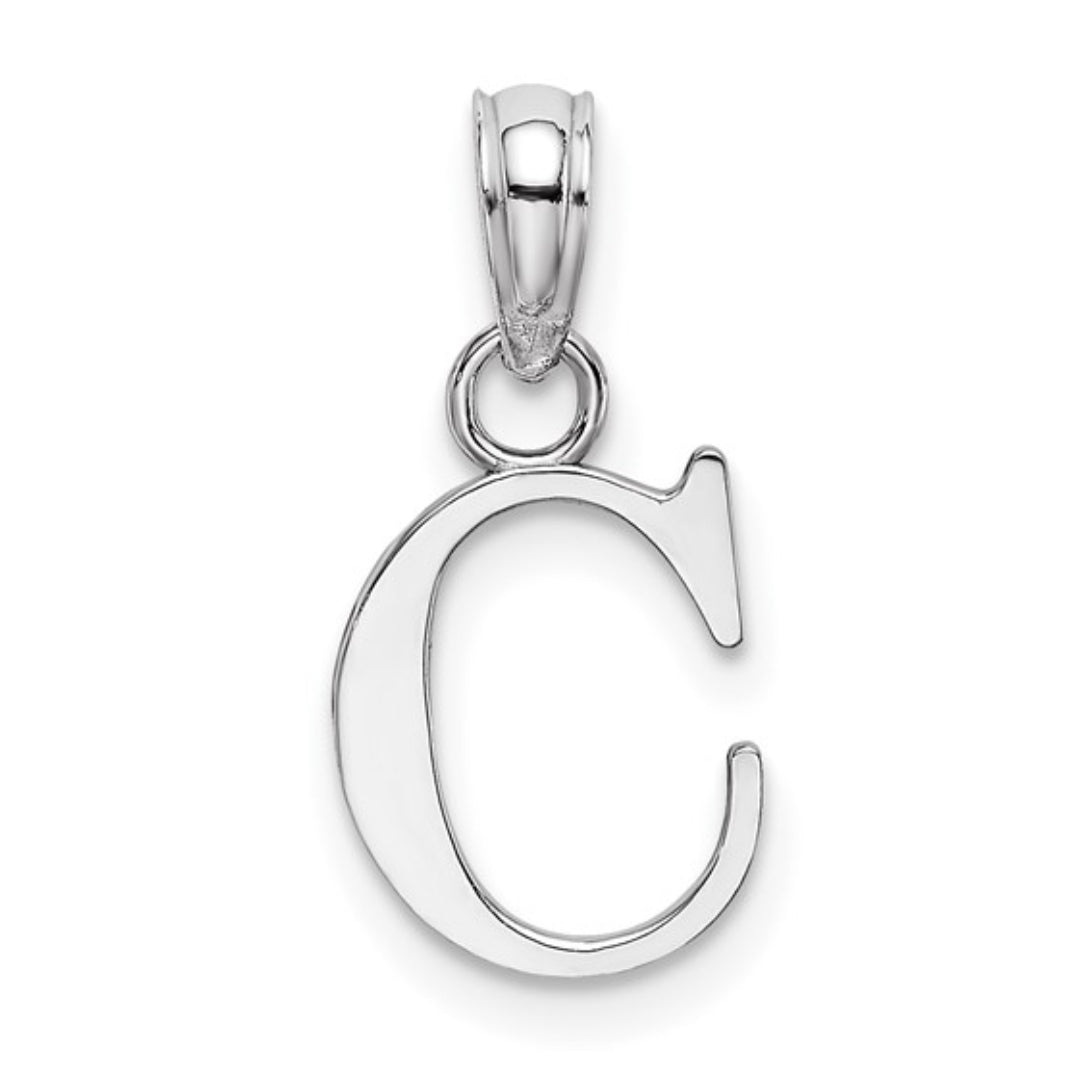 10K GOLD PERSONALIZED FONT - INITIALS PENDANT