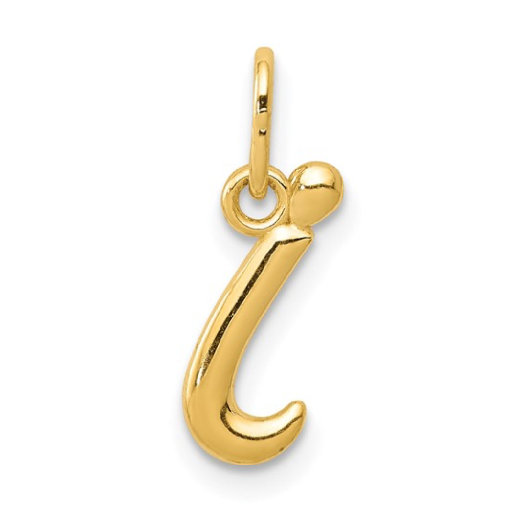 10K GOLD PERSONALIZED FONT - INITIALS PENDANT
