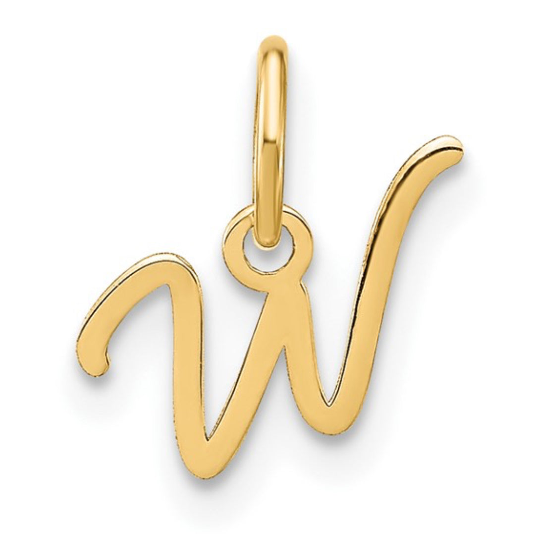 10K GOLD PERSONALIZED FONT - INITIALS PENDANT