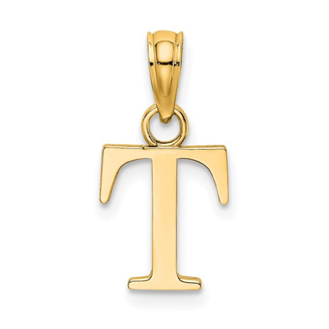 10K GOLD PERSONALIZED FONT - INITIALS PENDANT