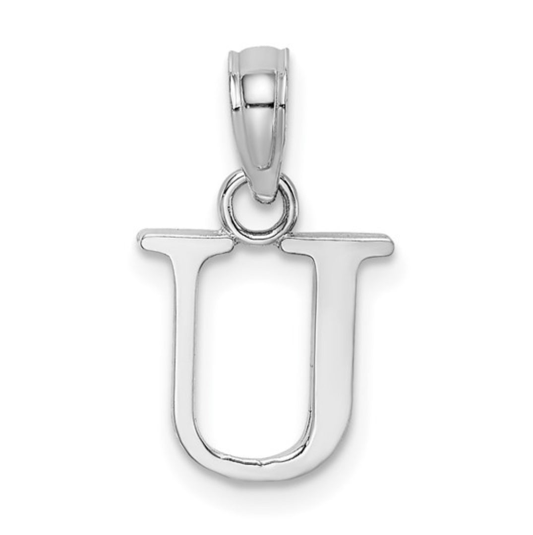 10K GOLD PERSONALIZED FONT - INITIALS PENDANT