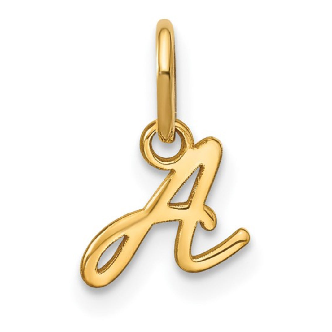 10K GOLD PERSONALIZED FONT - INITIALS PENDANT