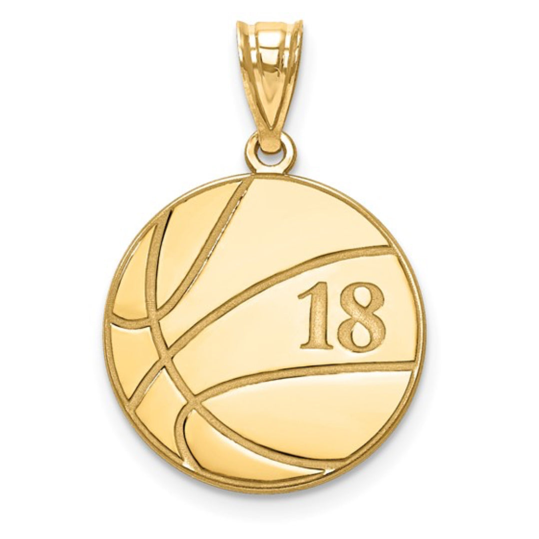 10K GOLD PERSONALIZED FONT - INITIALS PENDANT